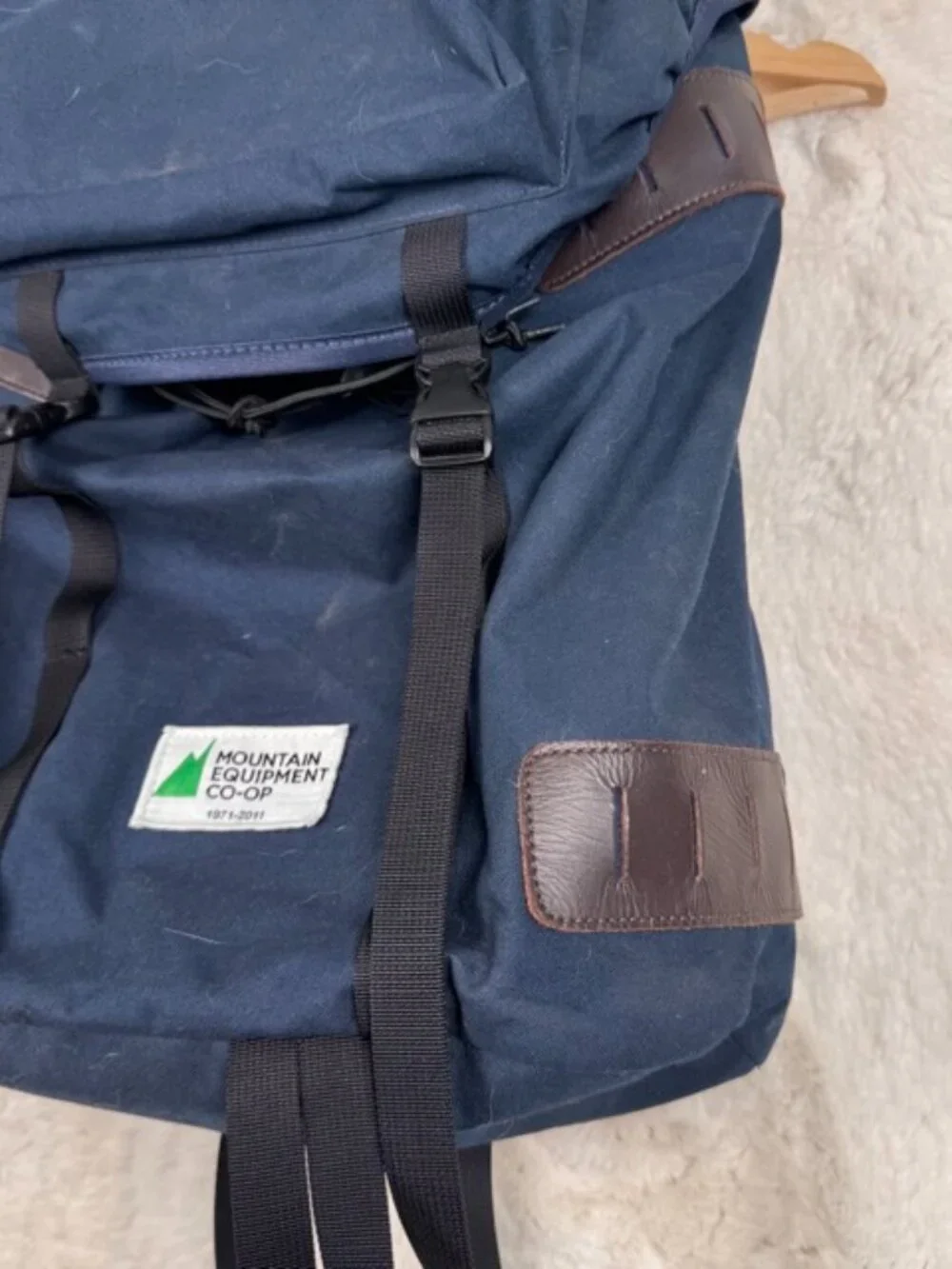 Mountain Equipment Co-op 40th Anniversary Klettersack Backpack Hiking Navy Blue